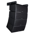 Dual System Line Town x Drivers, 8” 3” Range/Bi-amp Passive Full 4 Switchable, Titanium All-Weather (ZETHUS-IP208X4) Sound Array with Compression Water-Resistant