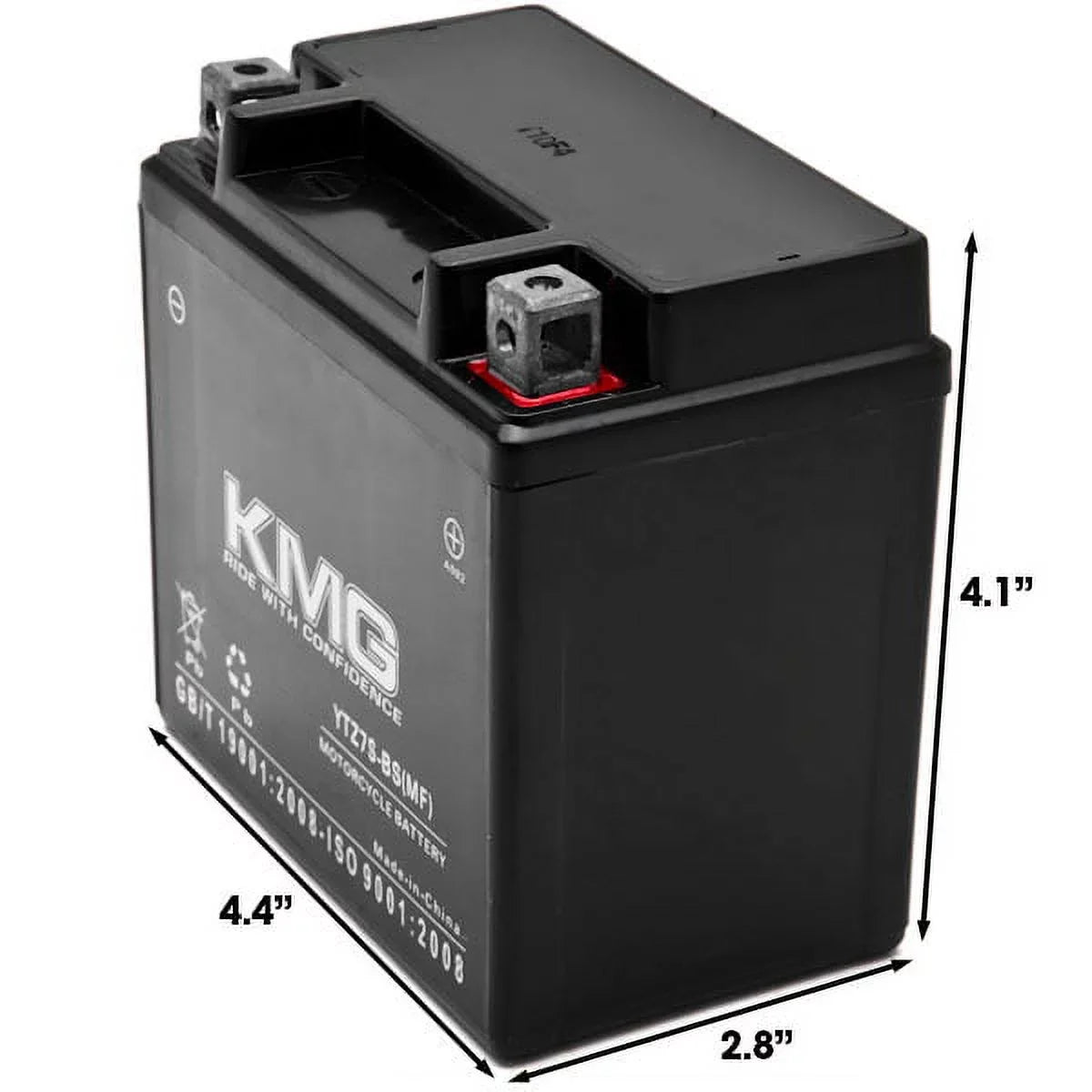Snowmobile Battery Watercraft Honda 125 Motorcycle Powersport Performance SMF 12V 2011 Battery Scooter Compatible PCX125 with Sealed Replacement KMG Maintenance ATV Free OEM High YTZ7S