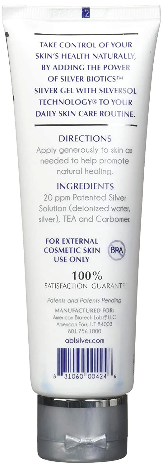 Silver Ultimate Biotics Skin Care Silver American Body & oz Gel Biotech 4 Labs
