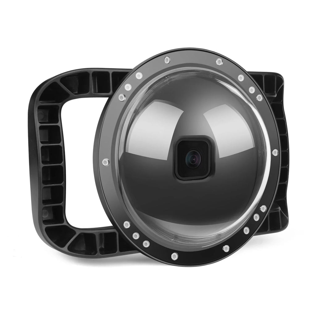 Case Wide for Angle SHOOT Camera 45m Protective 180° Waterproof Camera Handle Replacement Dual Dome 9 XTGP559 Port Waterproof Case