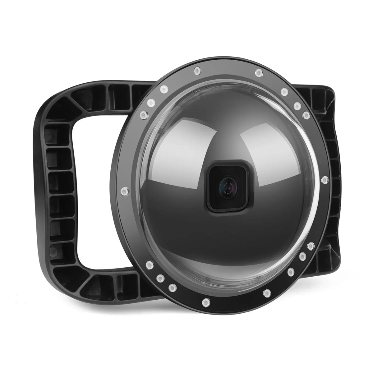 Case Wide for Angle SHOOT Camera 45m Protective 180° Waterproof Camera Handle Replacement Dual Dome 9 XTGP559 Port Waterproof Case