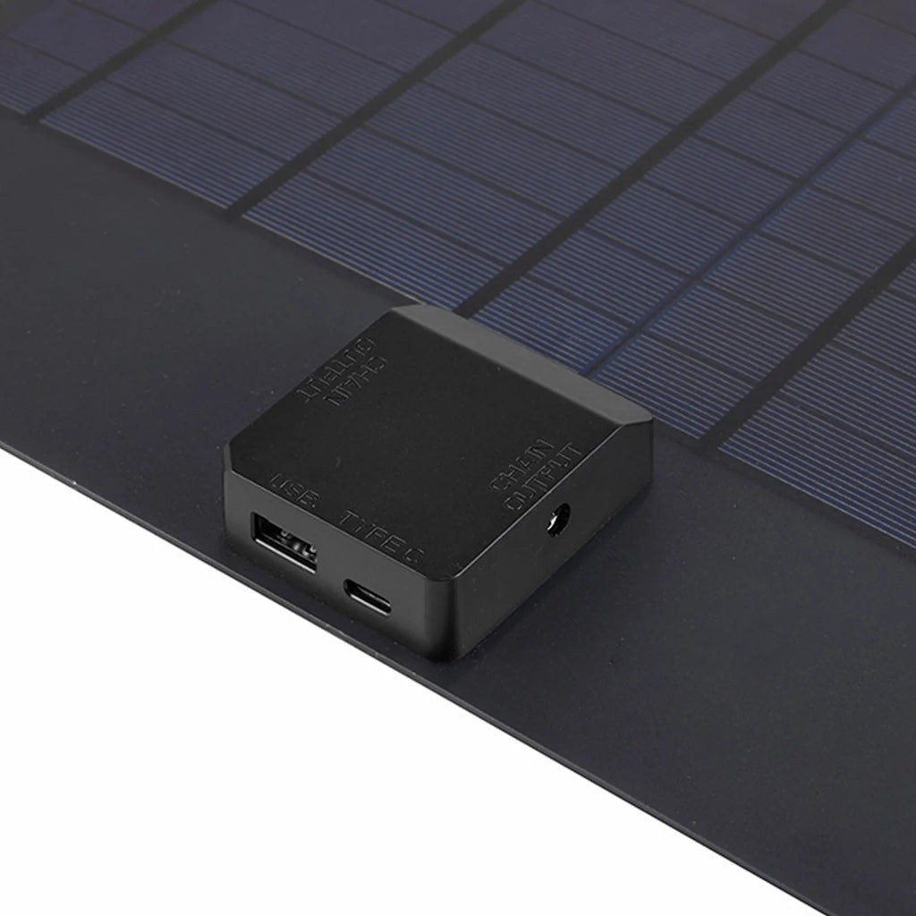 Portable with Kit Plate and Panel Phones moobody Charging 60A Solar 300W for Controller Cameras Mobile