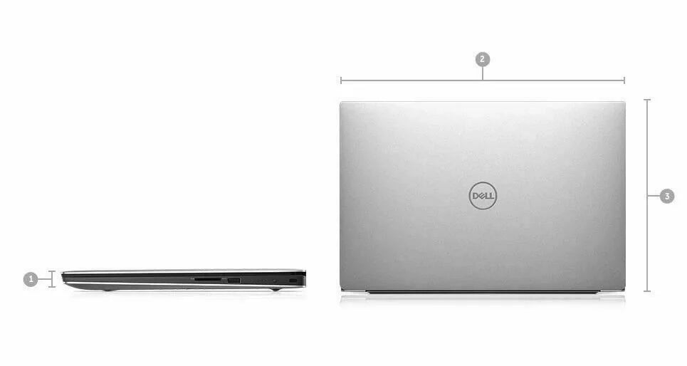 1650 512GB 15 XPS UHD 16 (Refurbished) SSD SILVER XPS75907992SLVPUS 7590 GTX DELL I7 Restored