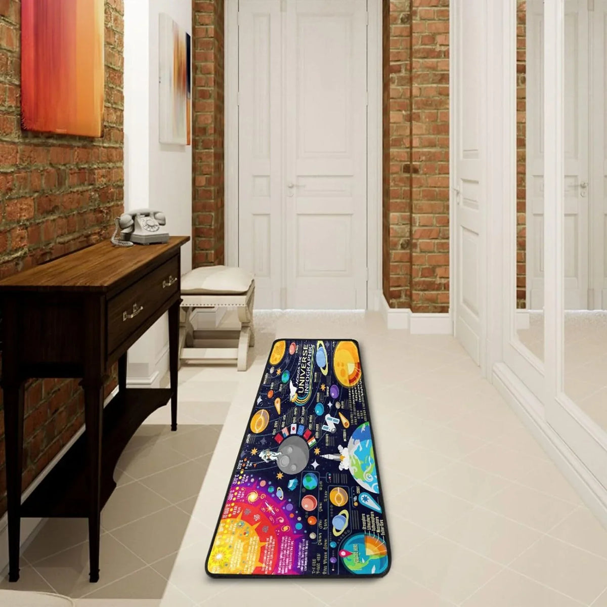 Soft Rug Gifts Ultra Solar 24"x72" Non-Slip Entry Bathroom - System Decor Floor Kitchen Rugs Washable for Area Mat Runner Home