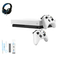 X Pre-Owned Microsoft with 1TB Controller, AXTION BOLT Kit Like Headset One White Ultra 2 4K Xbox (Refurbished: HD New) with Bundle Cleaning