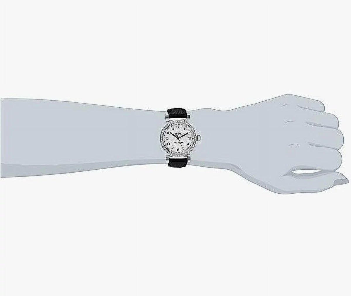 Dial Quartz Madison Coach 14502399 Silver Watch Ladies