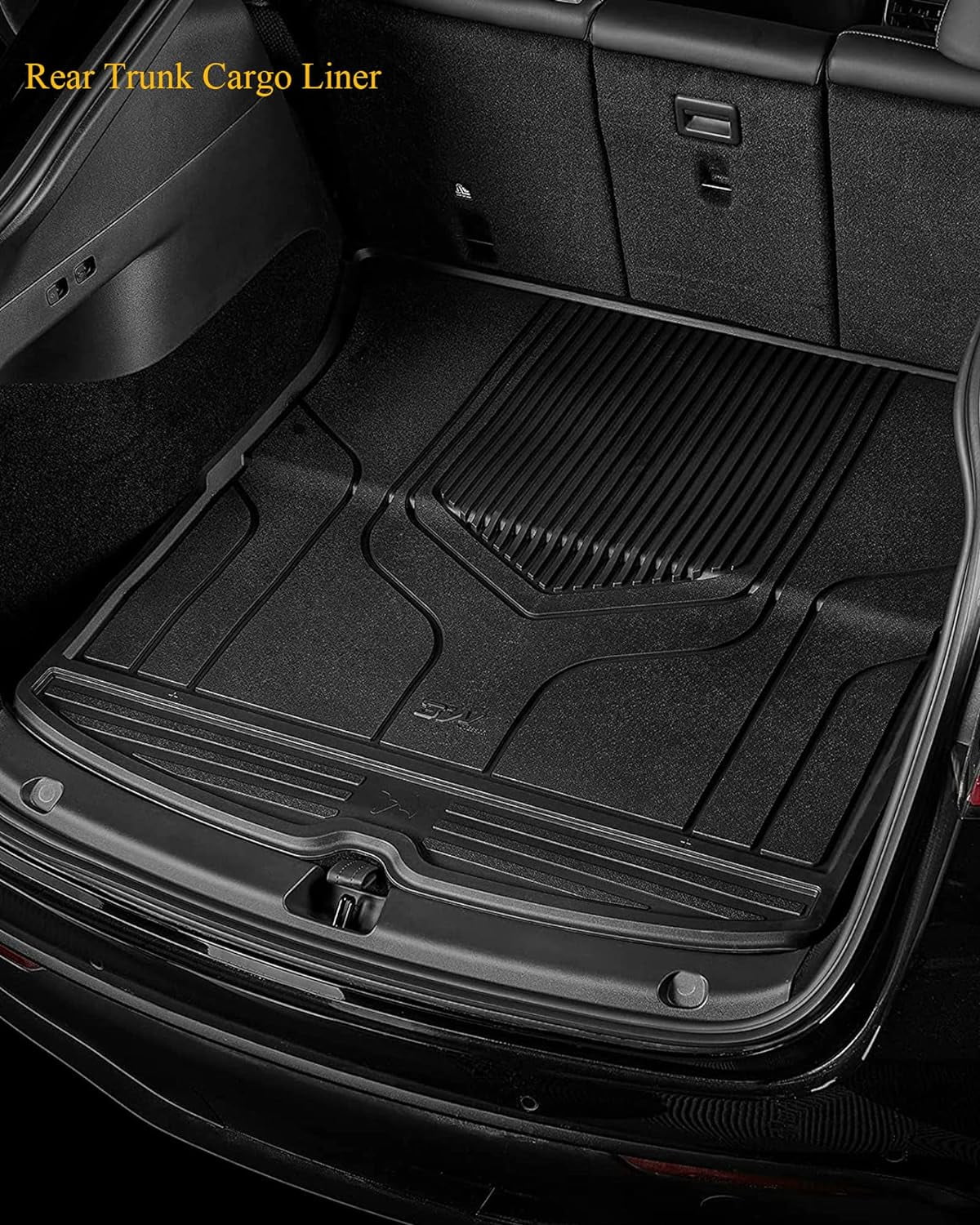 Model Trunk 3W Weather 2020-2023 for TPE Car All Fit Tesla Custom Mat Y Mat Liner Floor Cargo