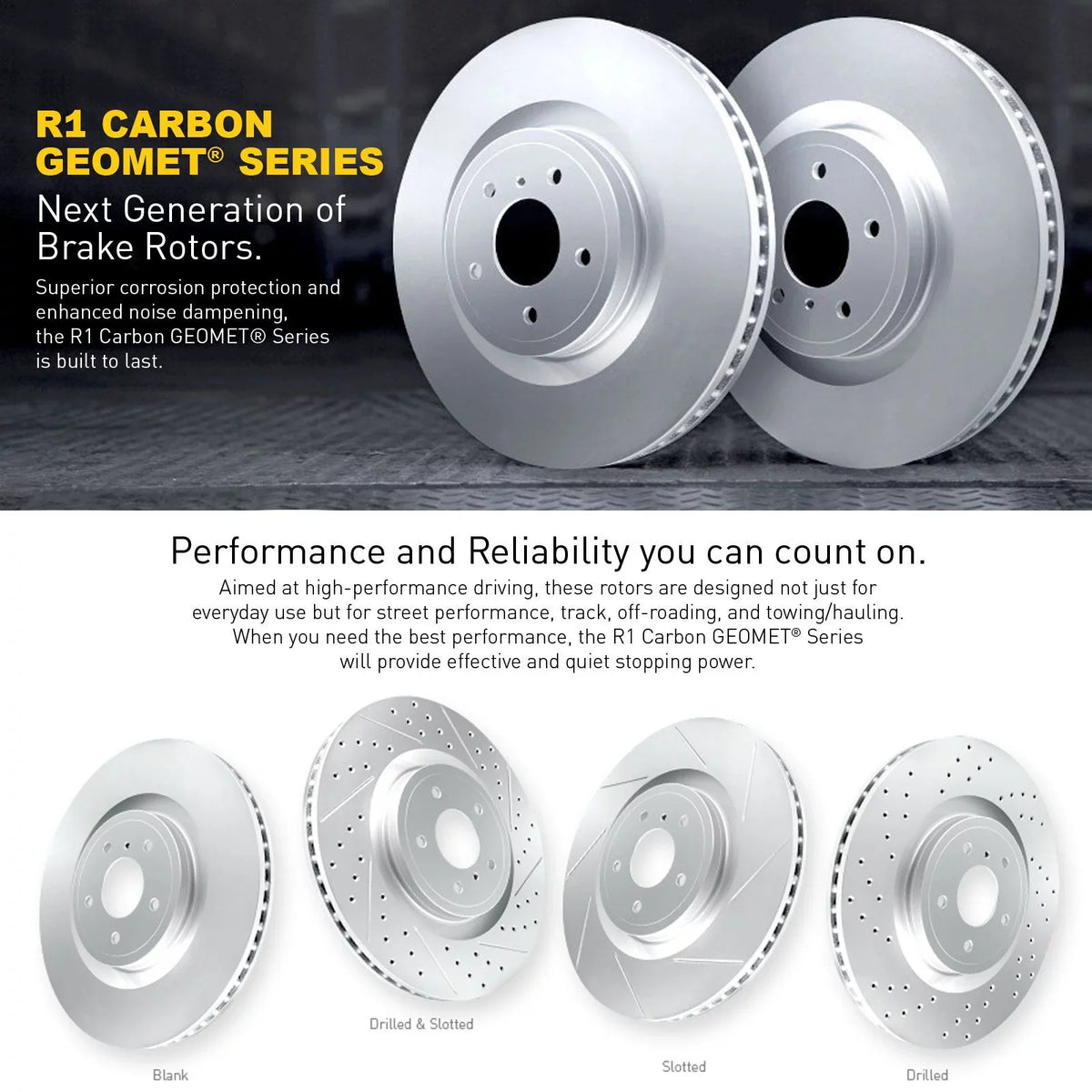 KONA Brake Concepts Rotor R1 select: HYUNDAI 2022 Coated Fits KIA R1 Wdpn2 2019-2022 03055 Carbon NIRO, Concepts