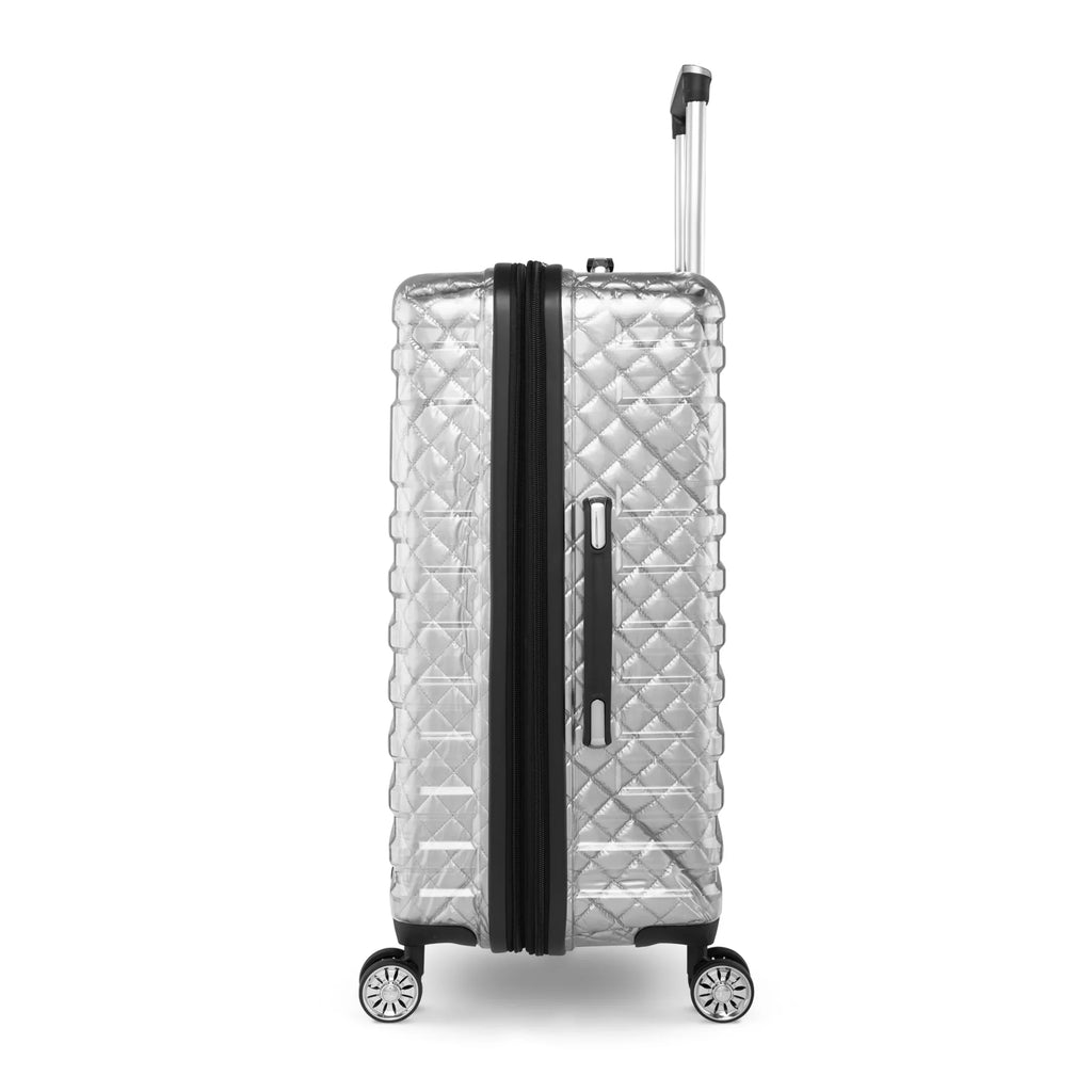 Hardside pack) Carry-On Spectre Clear 20", Versus Lugagge, iFLY Silver (2