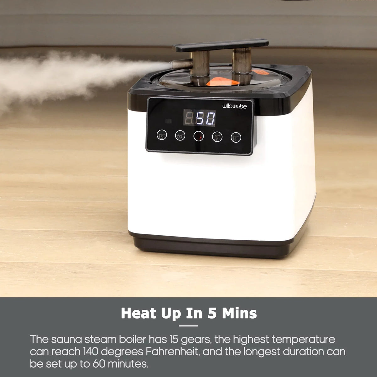 Bluetooth Body Spa | Tent, () Chair Home Personal Sauna Foldable Portable Steam Control, with Steamer,