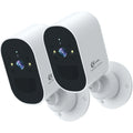 Wireless Camera Audio, 2.5K Camera Night Security 4MP Spotlight PIR Card 2-Way Powered WiFi, Outdoor, 2.4GHz with XVIM Detection Cloud/SD Waterproof, Security Home Vision, Battery Storage, Motion