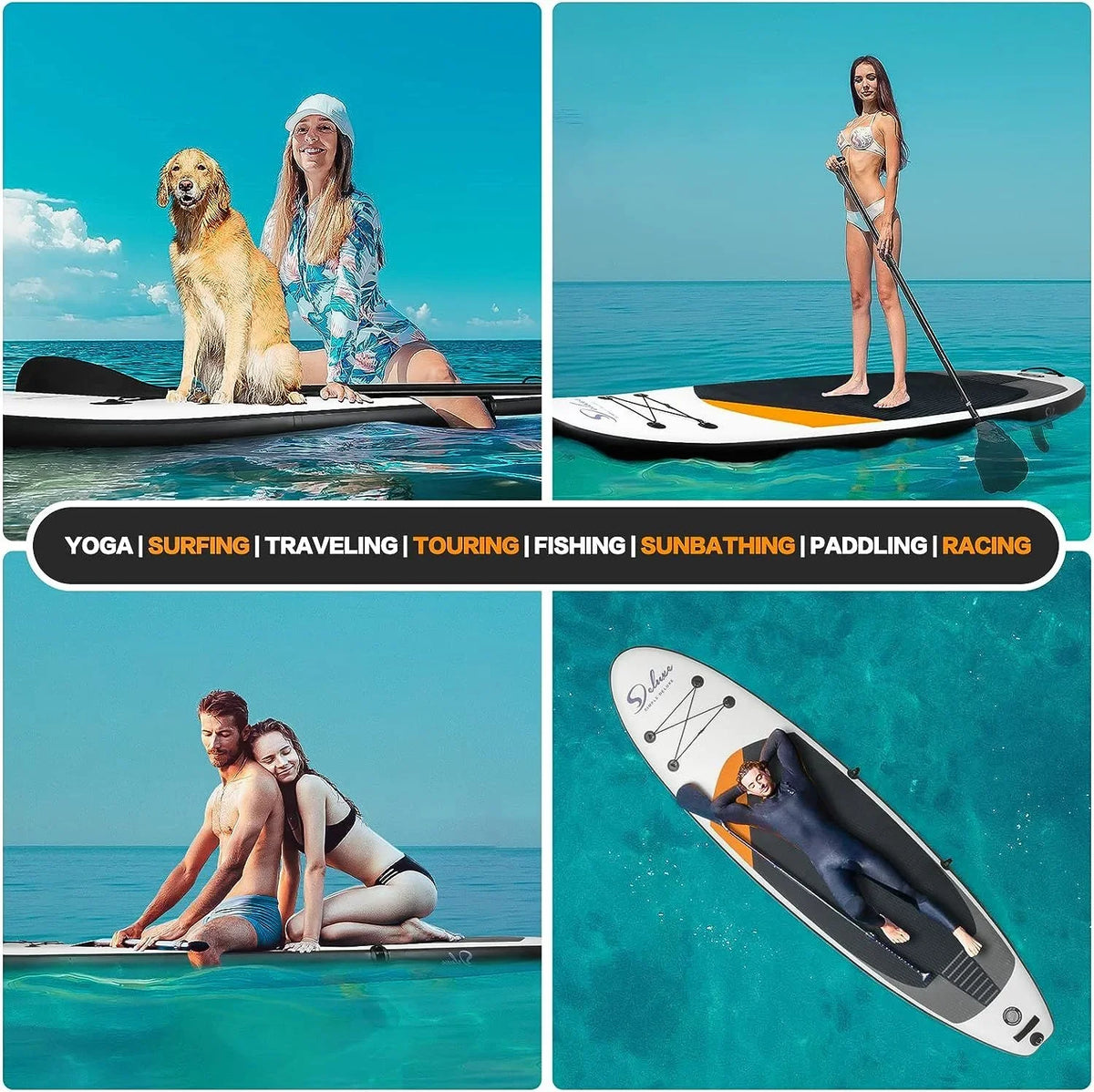 '- ultimate balance on the - - 1 Paddle Achieve Inflatable stability water! Set Premium and Up 26.79 Board Stand