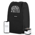 Bluetooth Body Spa | Tent, () Chair Home Personal Sauna Foldable Portable Steam Control, with Steamer,