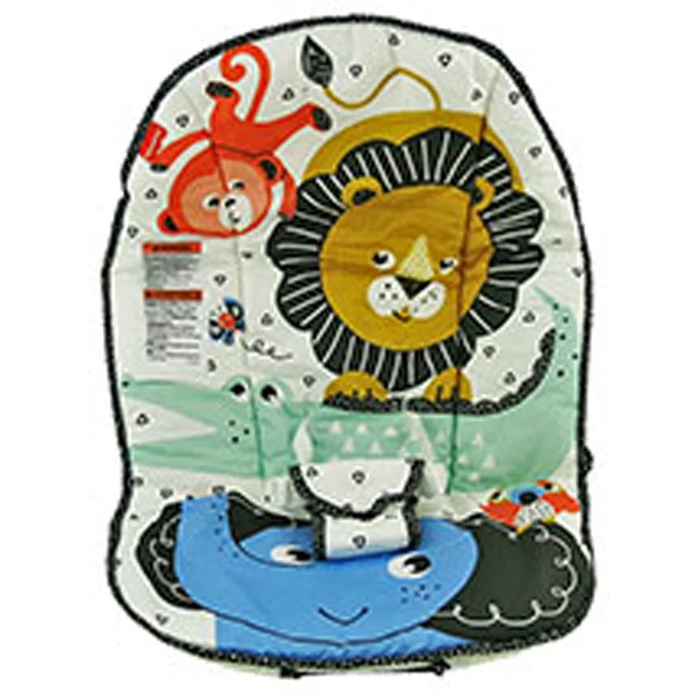 Bouncer for Replacement Baby Print ~ Theme Fisher-Price ~ Part Jungle Cover/Pad Replacement Fun - Seat HBY77