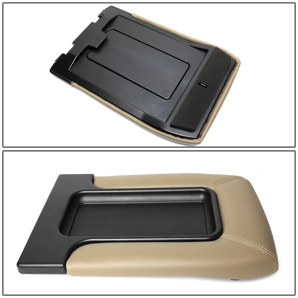 2007 Lid 2001 03 Sierra For Armrest 02 04 Silverado Beige Truck to Repair Center Escalade 05 Pickup 06 Assembly Console Kit