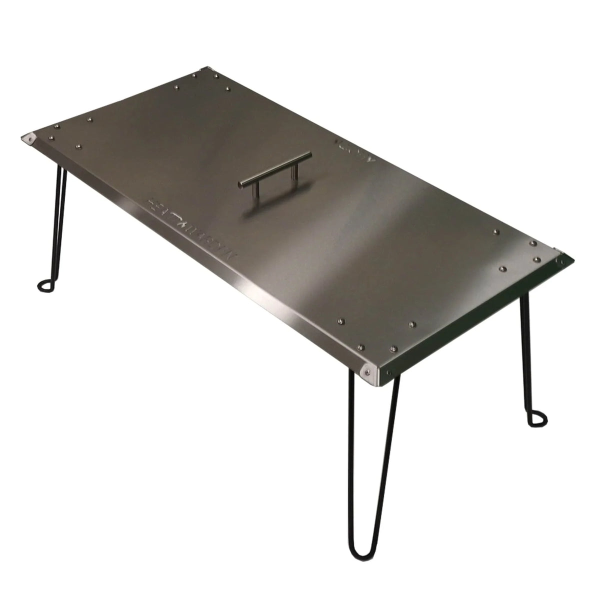 Pit in Steel Deflector Heat Rectangle Warden Heat Stainless Fire