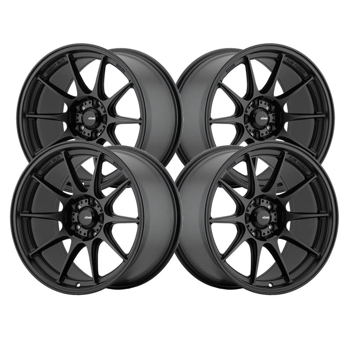 4x100 Konig Dekagram +45et 17x8 57B Semi-Matte Wheel
