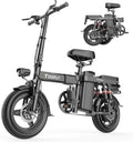 2024 Ebike Bike 14" 48V for Bicycle Electric Adult Folding 15Ah-City Toofly 400W