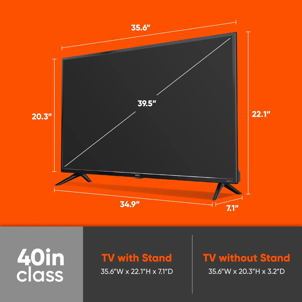 FHD (1080P) Class Roku TV 40” (100097810) LED onn. Smart