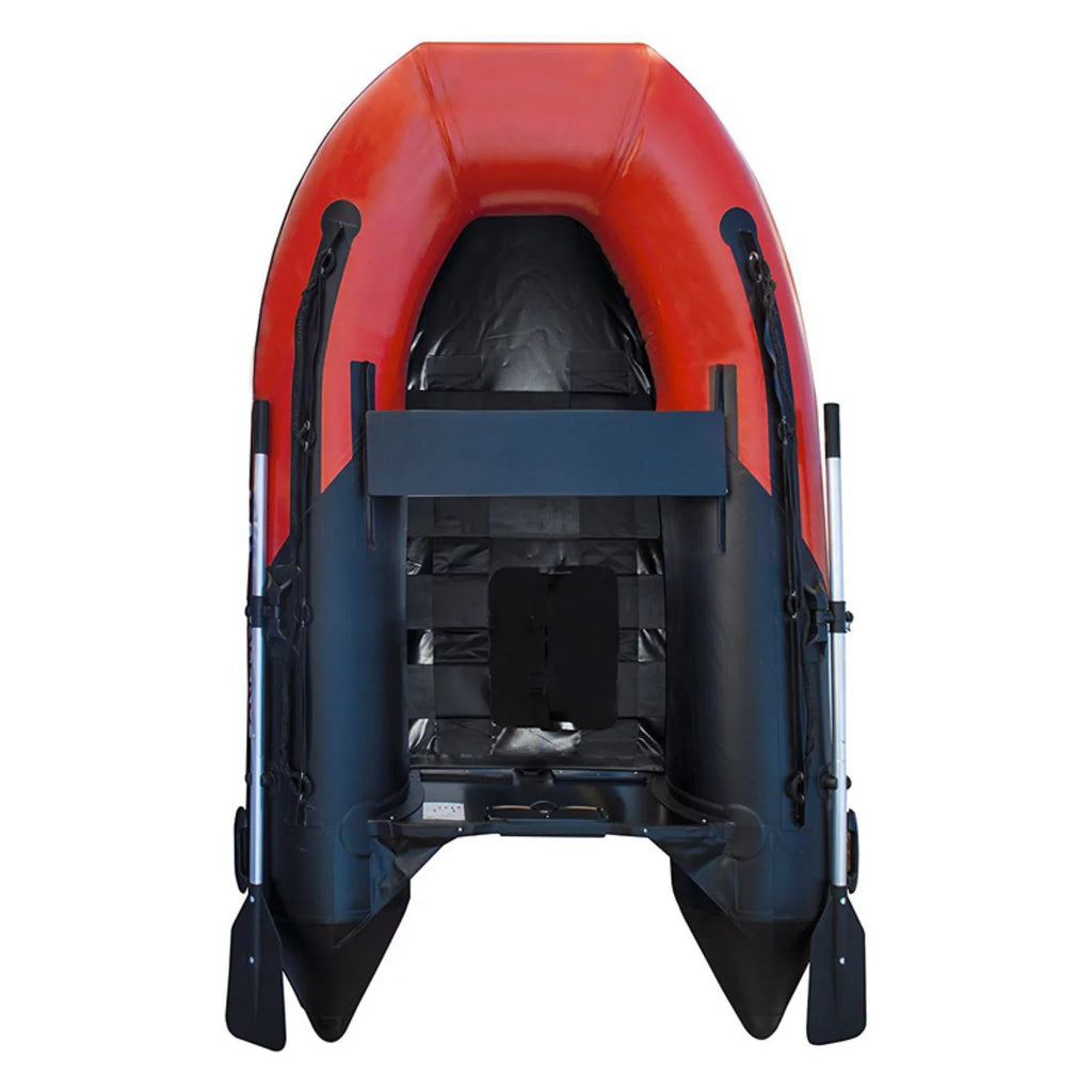 8.4 Red Pre-Installed 3-Person Floor and - - Slide - Boat - Inflatable Feet