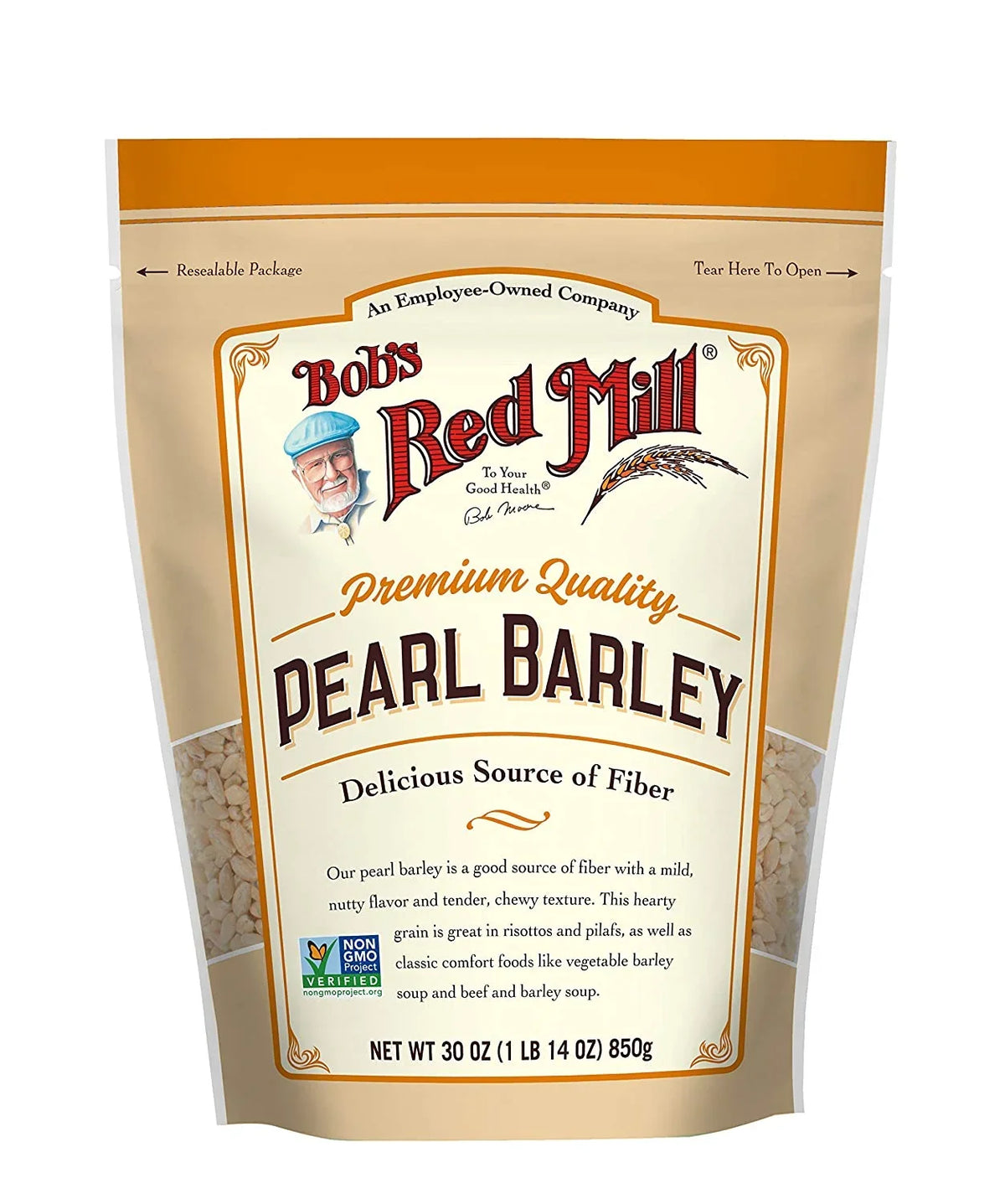 Mill Red Bobs (Pack of 30 Pearl Barley, 4) Ounce