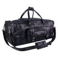 Overnight MaheTri Leather Bag Carry-on Women Travel 30" men For bag Weekender and Duffel Bag Duffel Sports