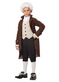 Child, Man California for Fancy-Dress Colonial Boy's Halloween Costumes Costume Benjamin Franklin L