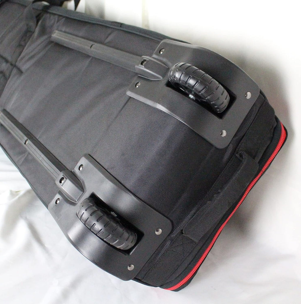 Travel, External Pockets, For Bag Oversized Load, To Air Ski Double Two Bag, Rolling Padded Wheels Boot With Easy Double Ski