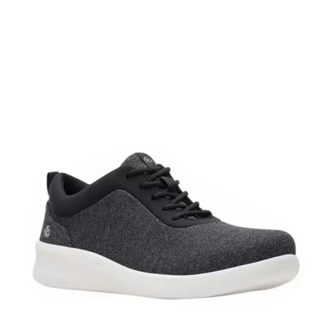 Comfort Pace Gray Adjustable Padded Breathable Running Shoes CLARKS Lightweight Lace-Up Round M Womens Heel Athletic Toe 6.5