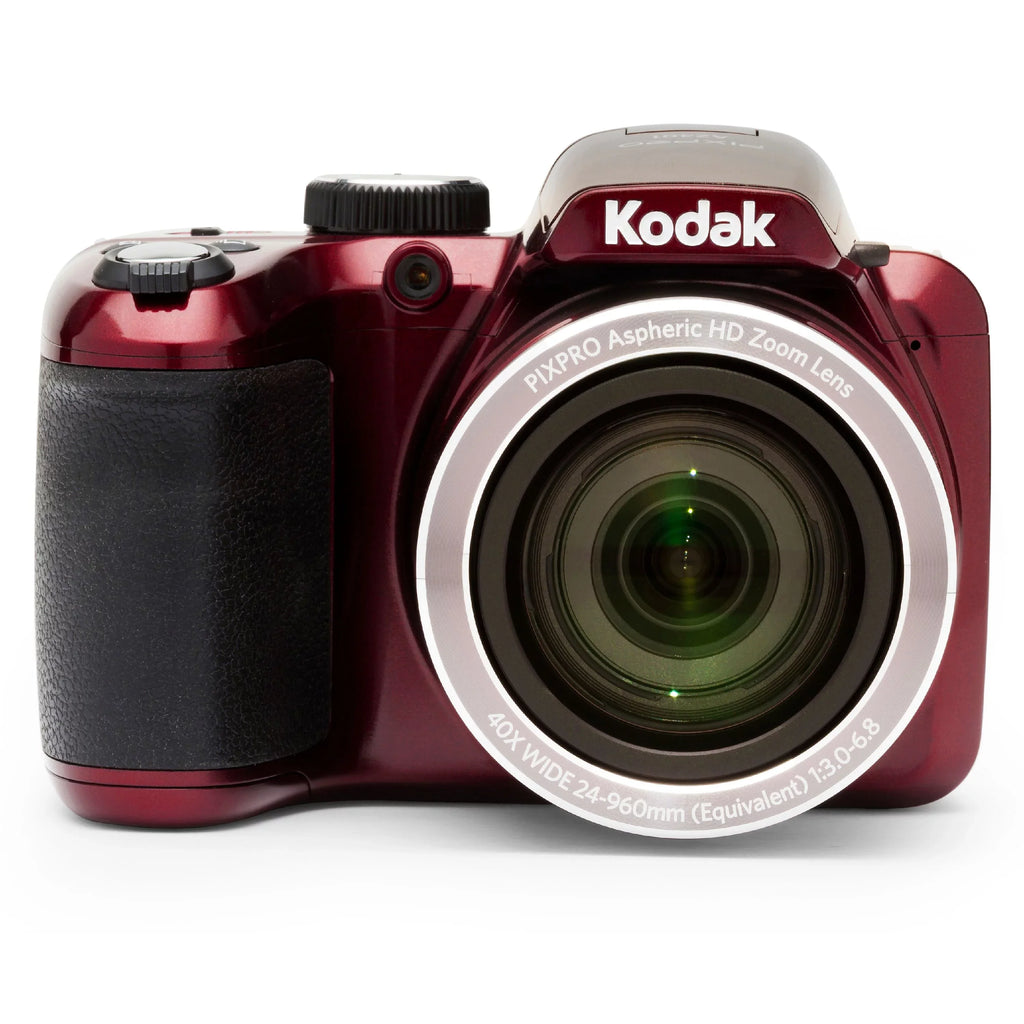 Digital 16MP AZ401 Bridge Zoom Camera Optical HD720p - PIXPRO video KODAK (Red) 40X