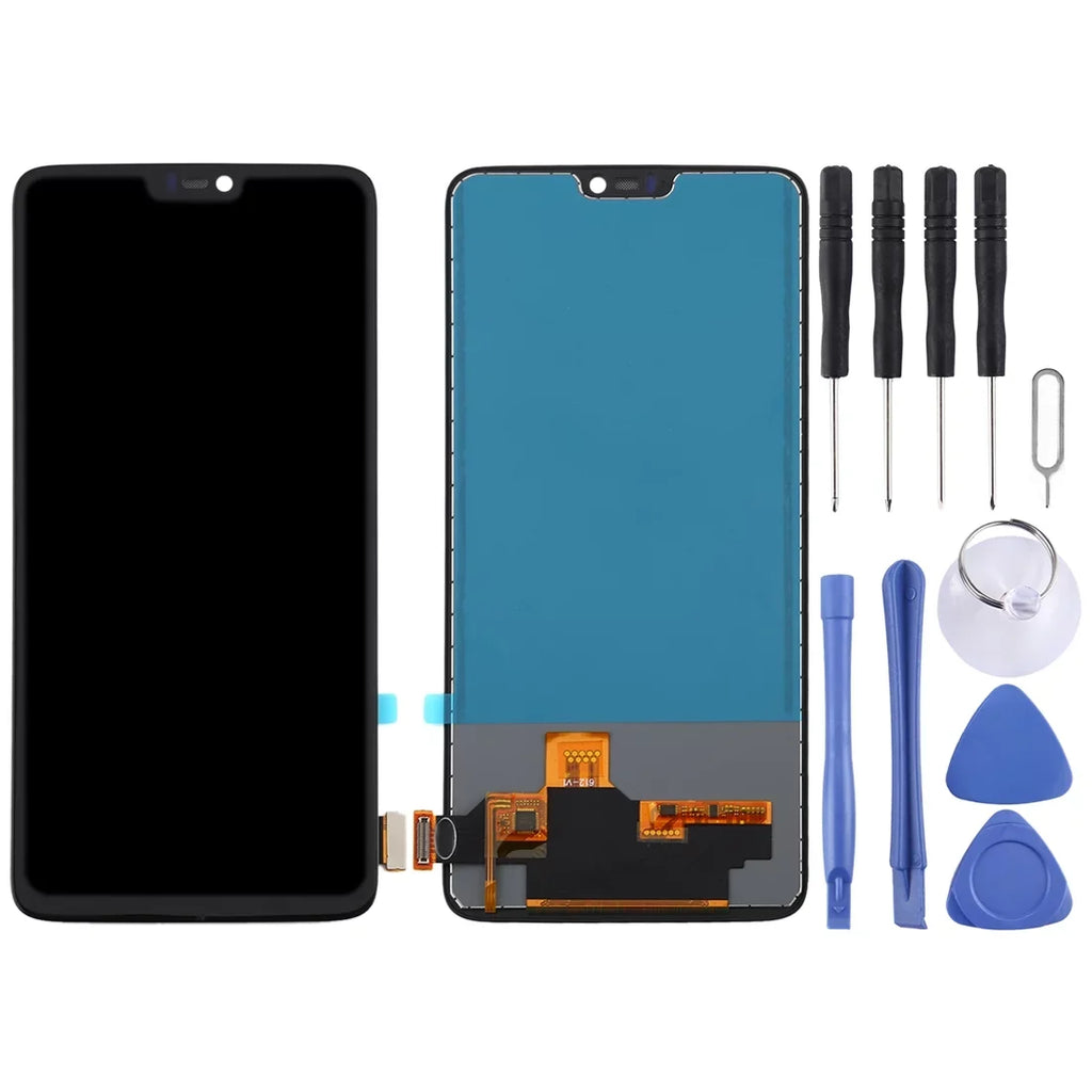 () Screen 6 and OnePlus For A6000 LCD TFT Material Digitizer Full Assembly