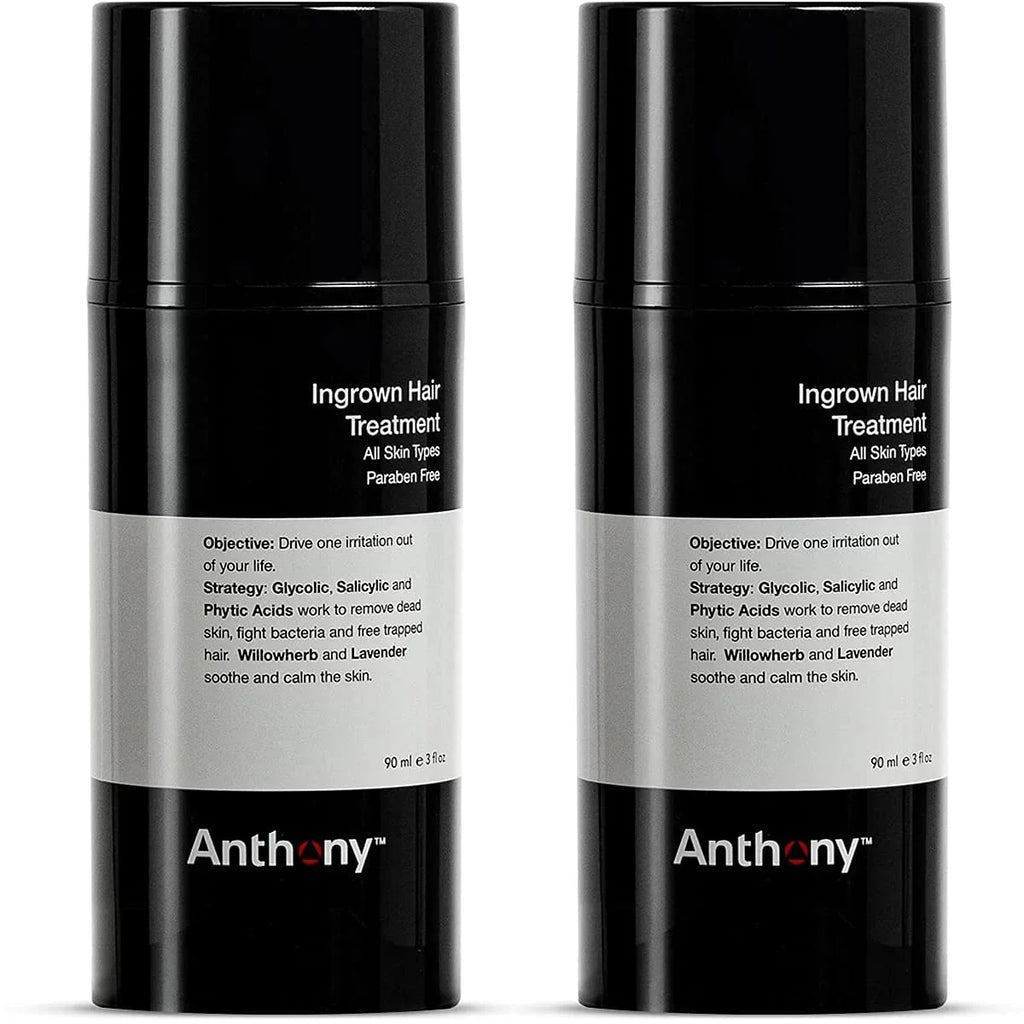 Razor Scar and 3 of Redness – Fl. Solution Calm Hair Removal Anthony Treatment to Bump Gel (Pack Eliminator, Men – for 2) Burn Down Oz Ingrown –