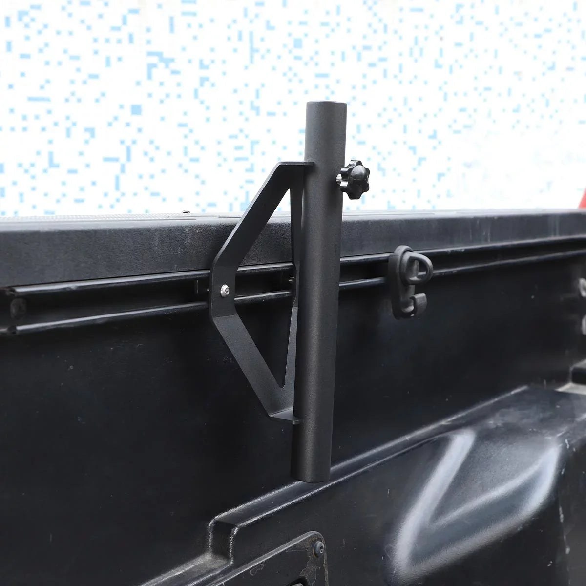 Mount 2005-2021 Rail Fit for Toyota Holder Truck Flag Bed Tundra TINKI Tacoma/2007-2021 Pole System