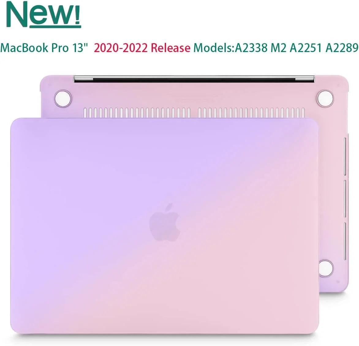 for 2022 Inch A2289 M1 Hard 13 A2251, 2020 Shell MacBook M2 Case Model 2021 A2338 Pro Case Release