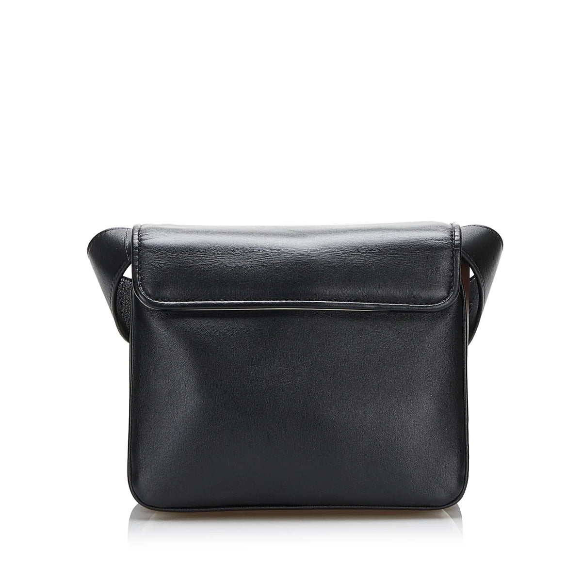 Calf Unisex Leather Authenticated Pre-Owned Crossbody Bag ID Small Fendi (Good)
