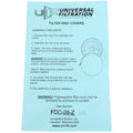 Filtration, Zipper Universal 26" w/ Disc Filter Cover, dia,