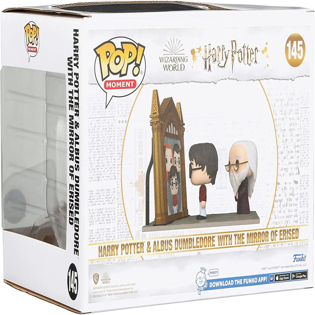 Funko: Vinyl Item! Moment POP! Movie Albus Harry Mirror Your Erised, with Collection Dumbledore Collectible, The Exclusive Grow Wizarding Today, and Potter World