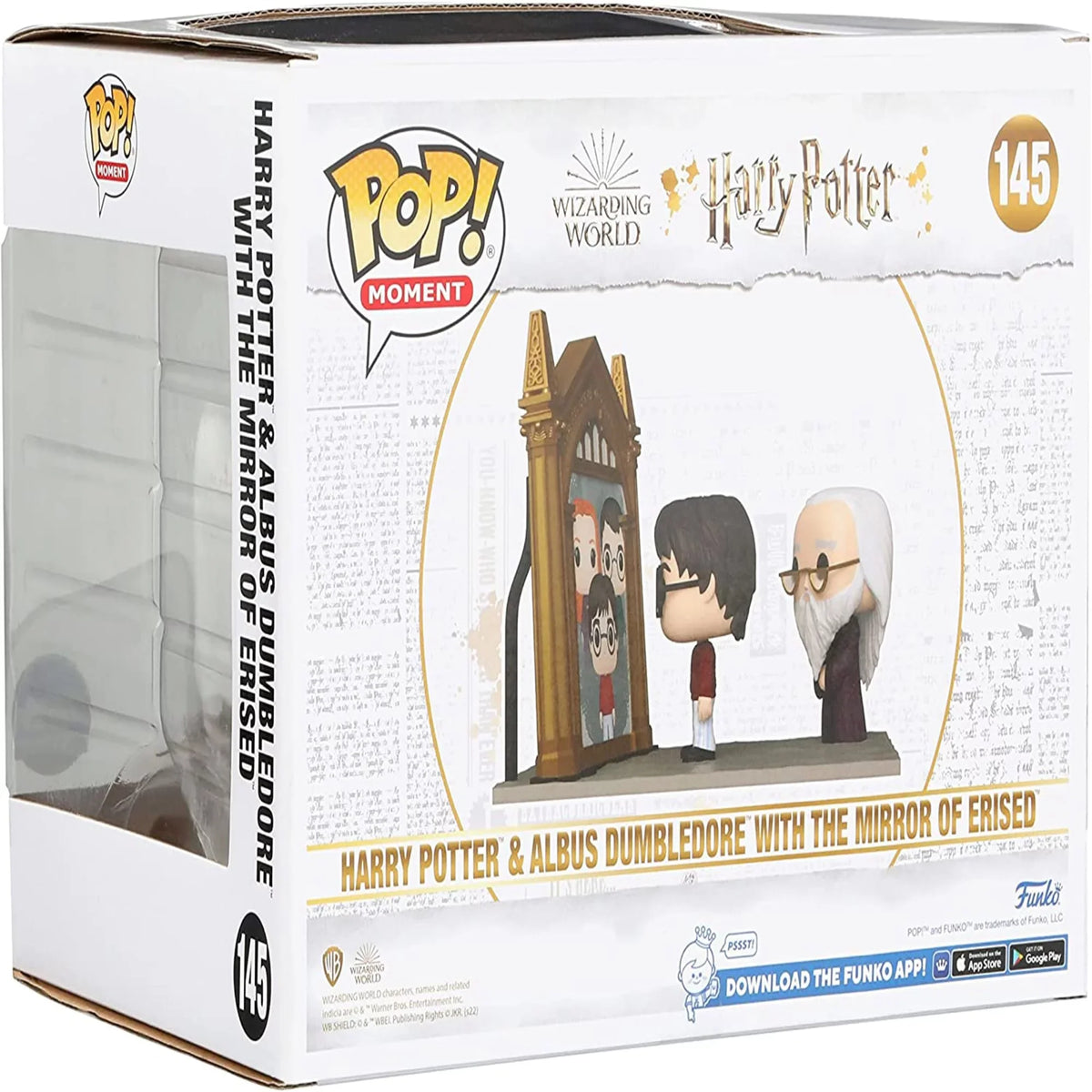 Funko: Vinyl Item! Moment POP! Movie Albus Harry Mirror Your Erised, with Collection Dumbledore Collectible, The Exclusive Grow Wizarding Today, and Potter World