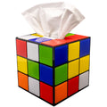 Cube Secure Cover & Props Big with Magic Tissues Bottom Use | Decor Magnetic Theory to Tissue Box Keep Easy Bang Lid |