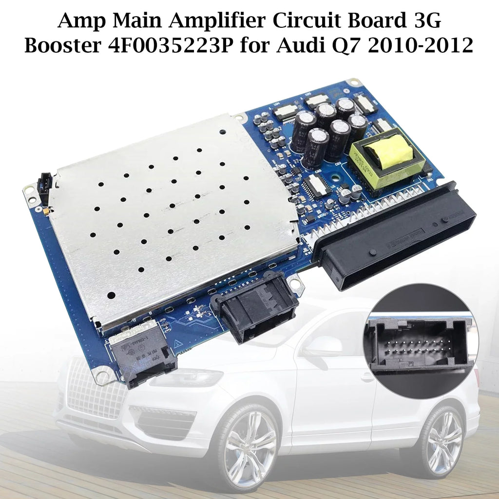 for Circuit Amplifier 2010-2012 Q7 Board Amp Audi Booster Main 4F0035223P 3G
