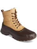 Mens Cushioned Media Round Waterproof Lace-Up Beige Mixed Tab SPERRY 7 Pull Lightweight Boots Toe Duck