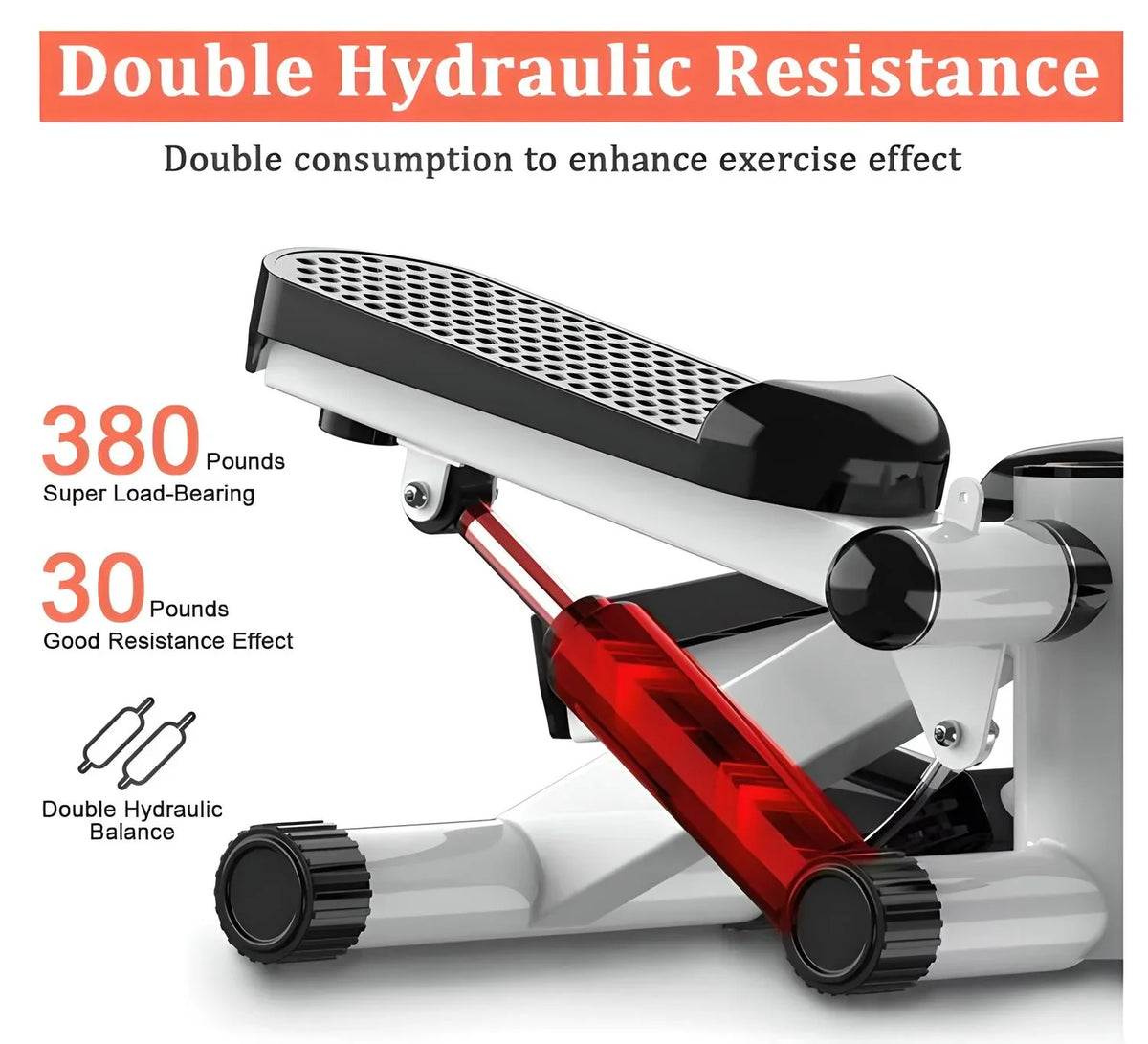 with Stair Exercise Equipment with LBS Steppers Home Home Fitness, for Workout Home, Stepper Mini Exercise Portable Loading at for Bands Stepper Stepper 331 Resistance Capacity,