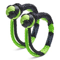 for of in Strength Personal Plasma Power Equipment Sport Synthetic and 176744 with 11,000 and Rope PAIR Gator-Jaw , (2) lb. Shackle ATV, Green Water 1/4" – Bubba Ideal UTV, Mini Craft Breaking