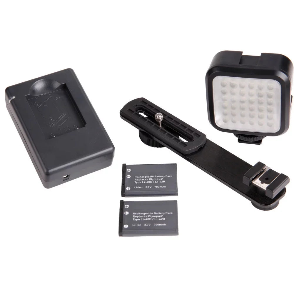 Battery AZ425 PIXPRO Digital Kodak + (Red) +1 Warranty Camera LED Extra + Yr