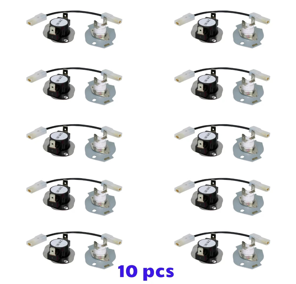 NEW W10423382 Thermostat W10480709 W11050897 10x Dryer Kit 3403140