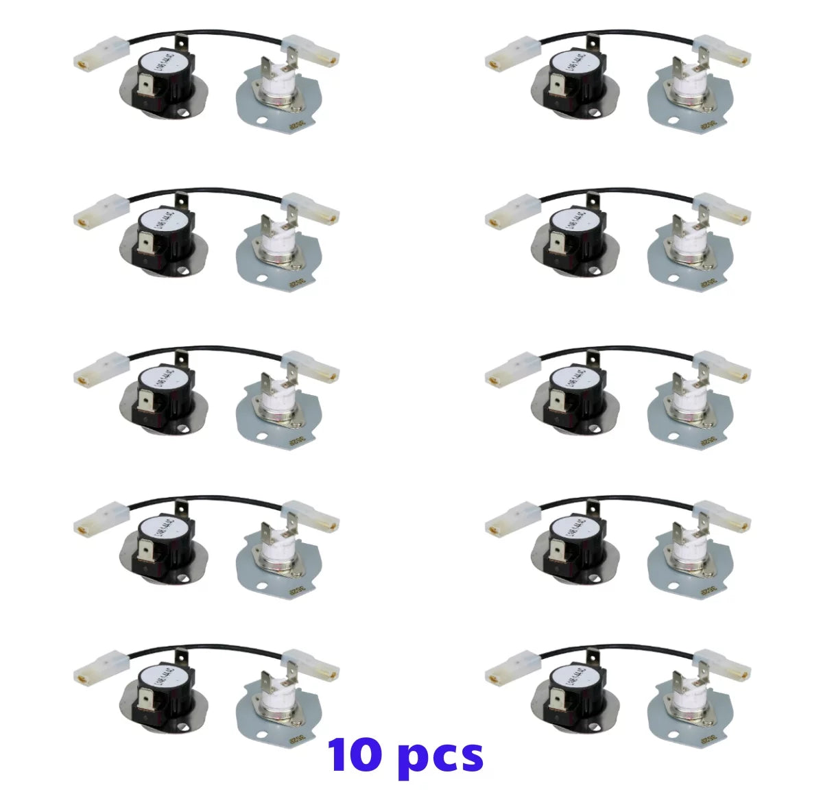 NEW W10423382 Thermostat W10480709 W11050897 10x Dryer Kit 3403140