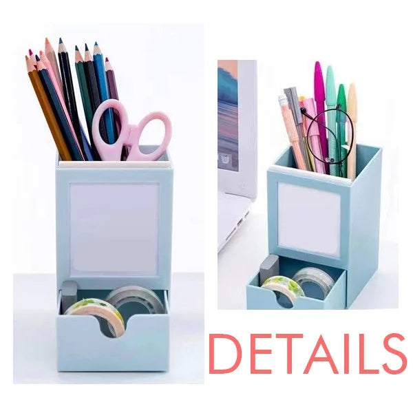 Desk Organizer Pattern Supplies Elliptical Nebula Pen Holder Universe Card Cosc
