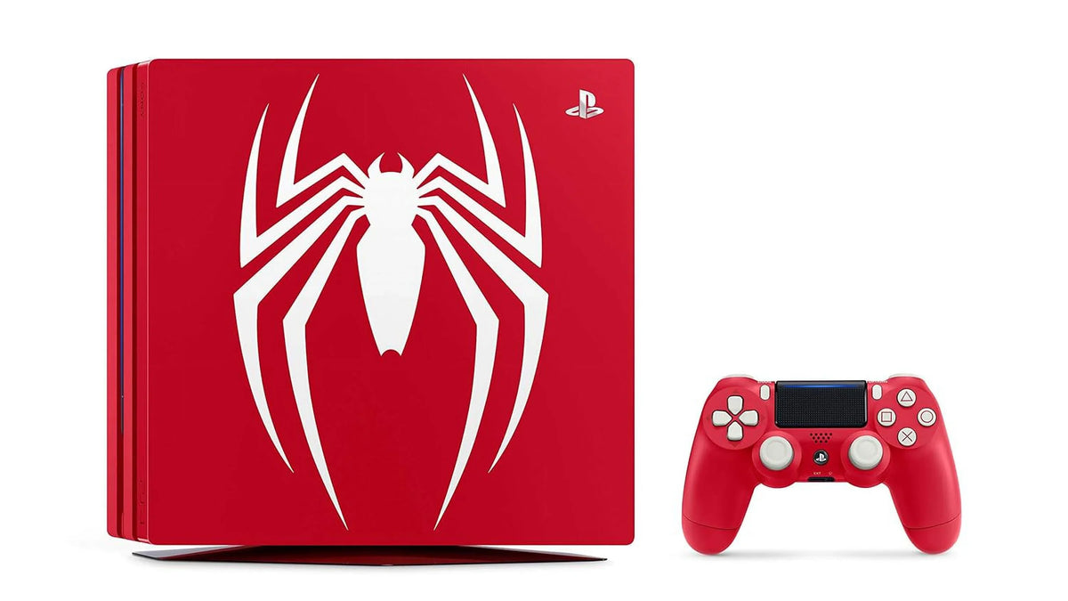 Console 4 Restored Edition Spider-Man () Limited - Marvels 1TB [Discontinued] Bundle PlayStation (Refurbished) Pro