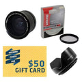 PowerShot Panoramic Wide for Macro & High G7 Opteka .35x II Lens Definition Super Digital Camera Canon G9 Fisheye Angle