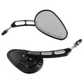 8mm Softail View 2005-2017 Rear Deluxe Mirrors Harley Fits 2016 Fits FLSTN Teledu